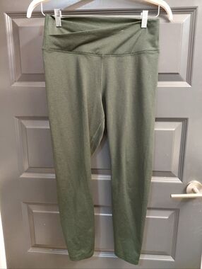 Old Navy Olive Green High-Waist Leggings